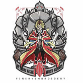 Fullmetal Alchemist - Anime - Embroidery Design - FineryEmbroidery